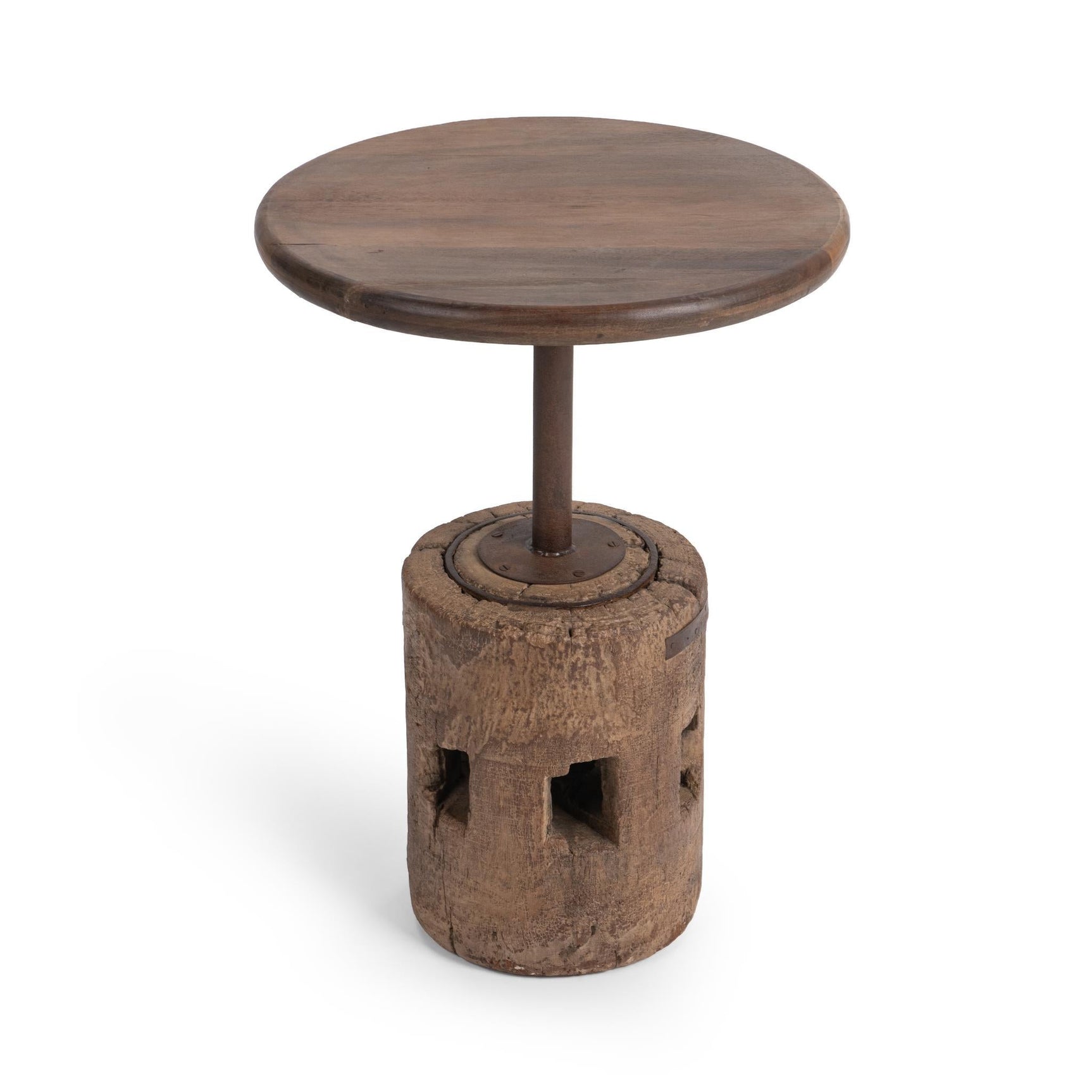 Amira Natural Accent Table Large - Ornate Home
