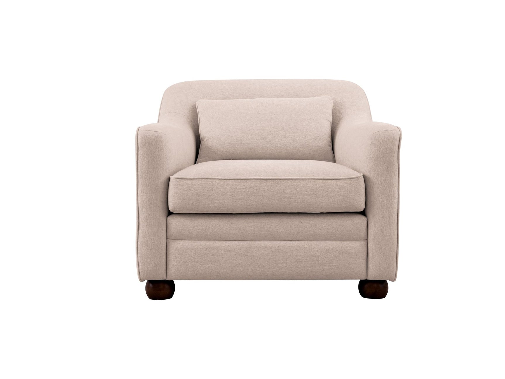 Amira Oat Accent Chair - Ornate Home