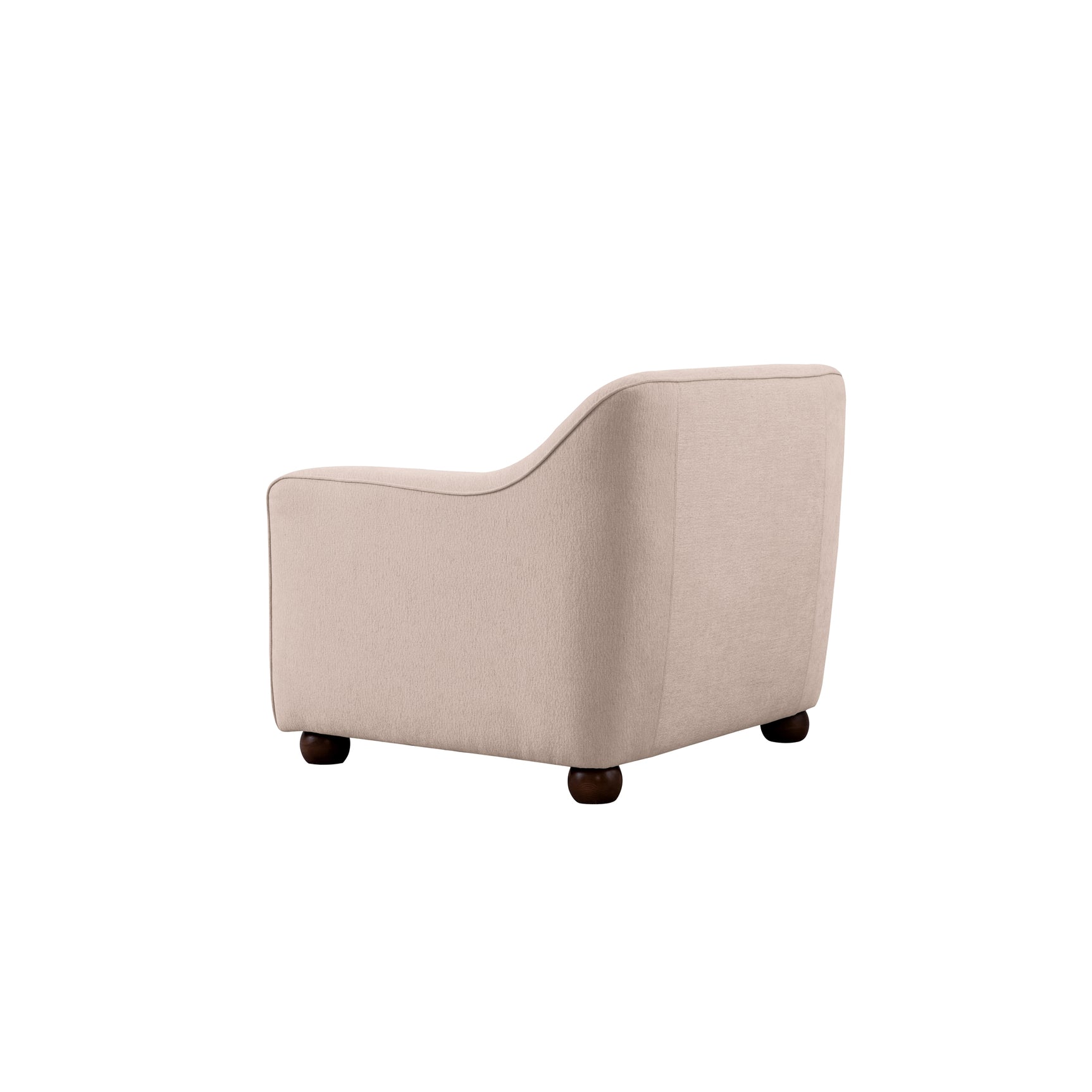 Amira Oat Accent Chair - Ornate Home