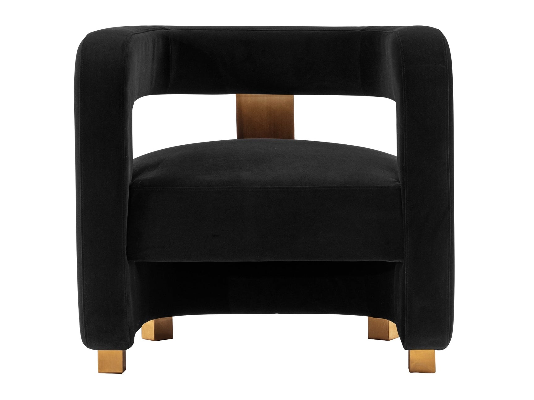 Amirah Accent Chair in Black - Ornate Home