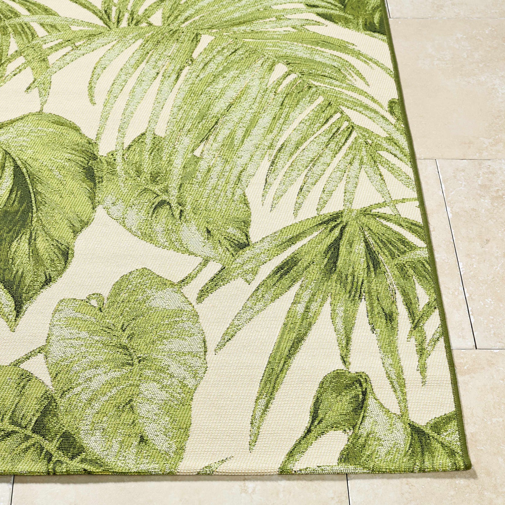 Amirah Green Outdoor Area Rug - Ornate Home