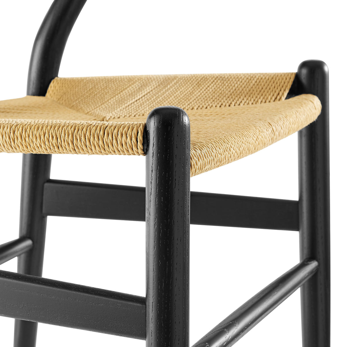 Amish Black 29" Wood Dining Chair - 23x23" - Ornate Home