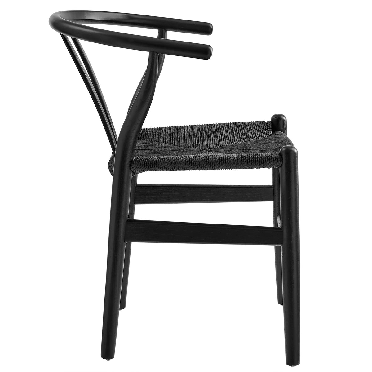 Amish Black 29" Wood Dining Chair - 23x23x28.5" - Ornate Home