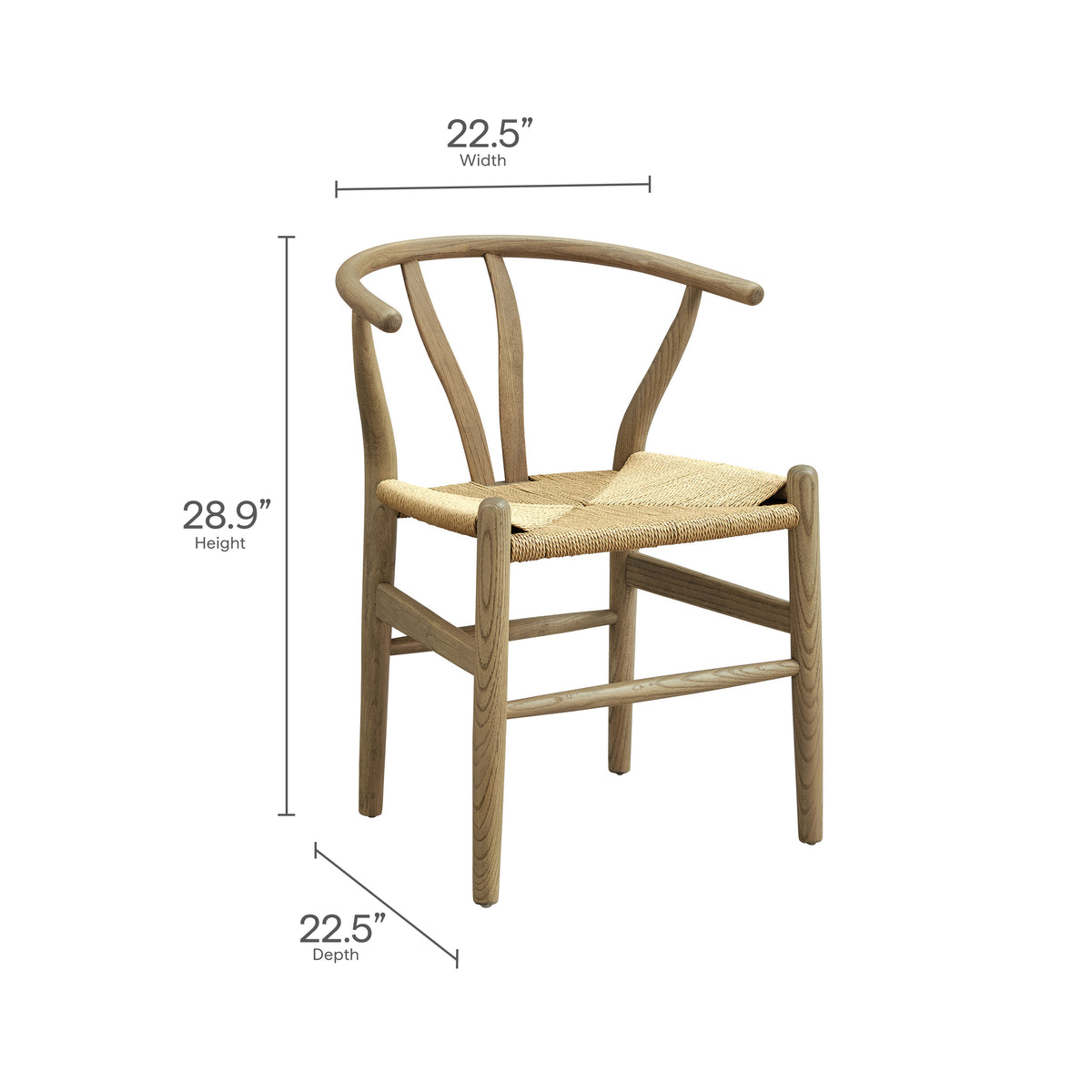Amish Gray 29" Wood Dining Chair - Ornate Home