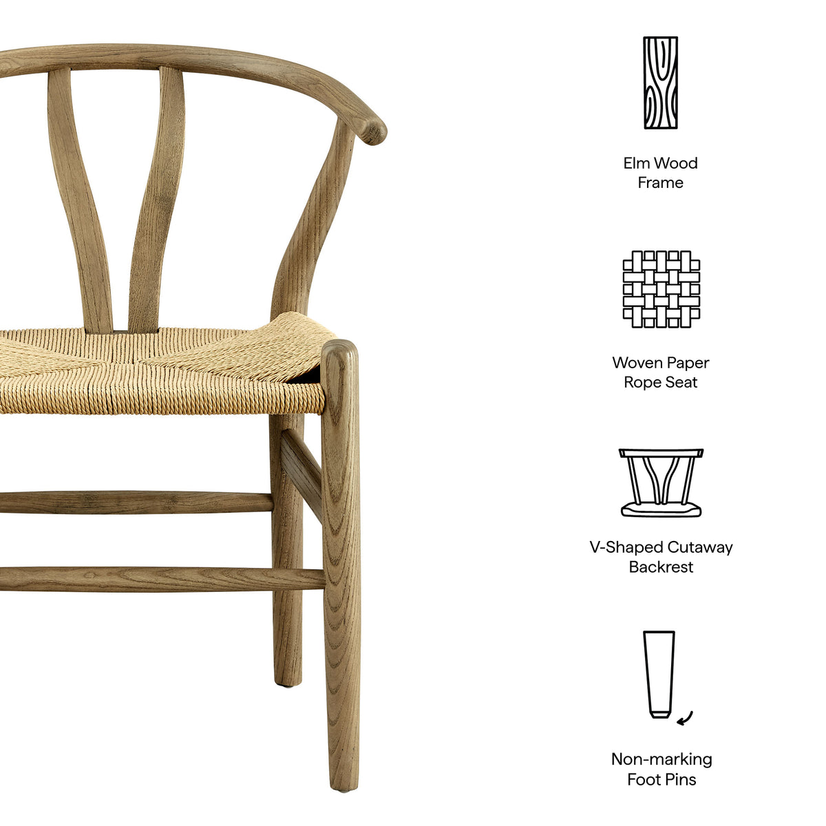 Amish Gray 29" Wood Dining Chair - Ornate Home
