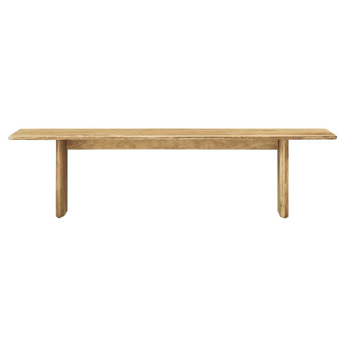Amistad Oak 72" Wood Bench - Ornate Home