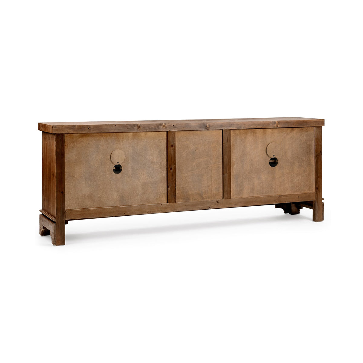 Amita Brown 3-Drawer 4-Door Cabinet