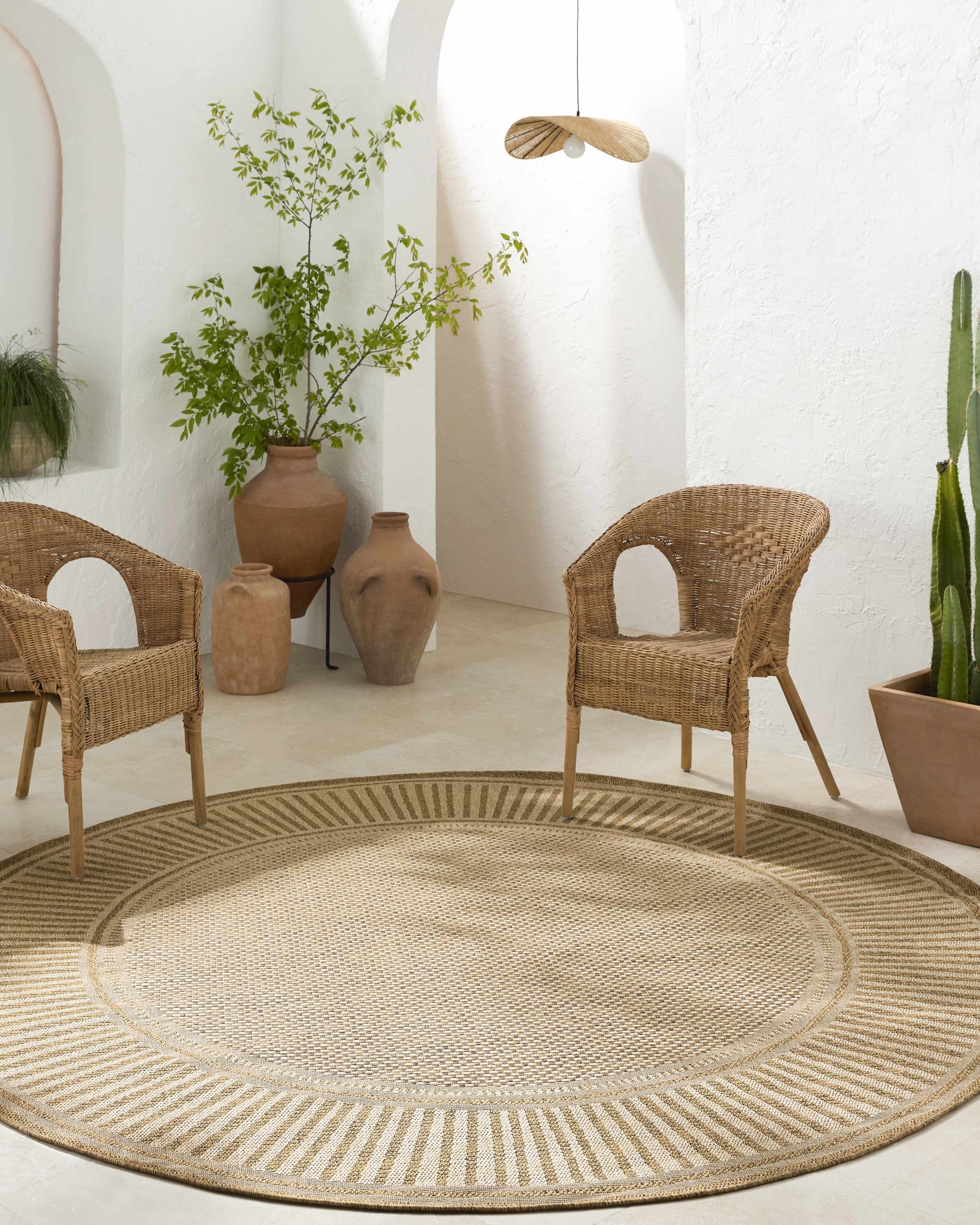 Amora Flatweave Faux Jute Outdoor Rug - Ornate Home