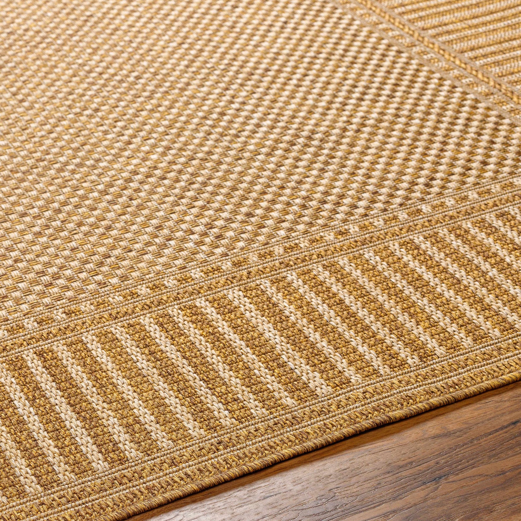 Amora Flatweave Faux Jute Outdoor Rug - Ornate Home