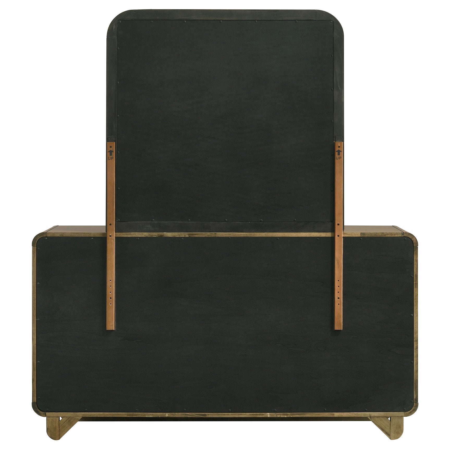 Amsbury Nutmeg Dresser and Mirror - Ornate Home