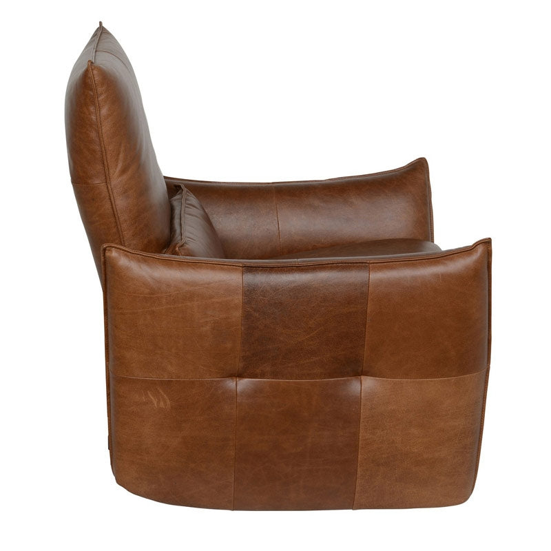 Amsterdam Brown Recliner Armchair - Ornate Home