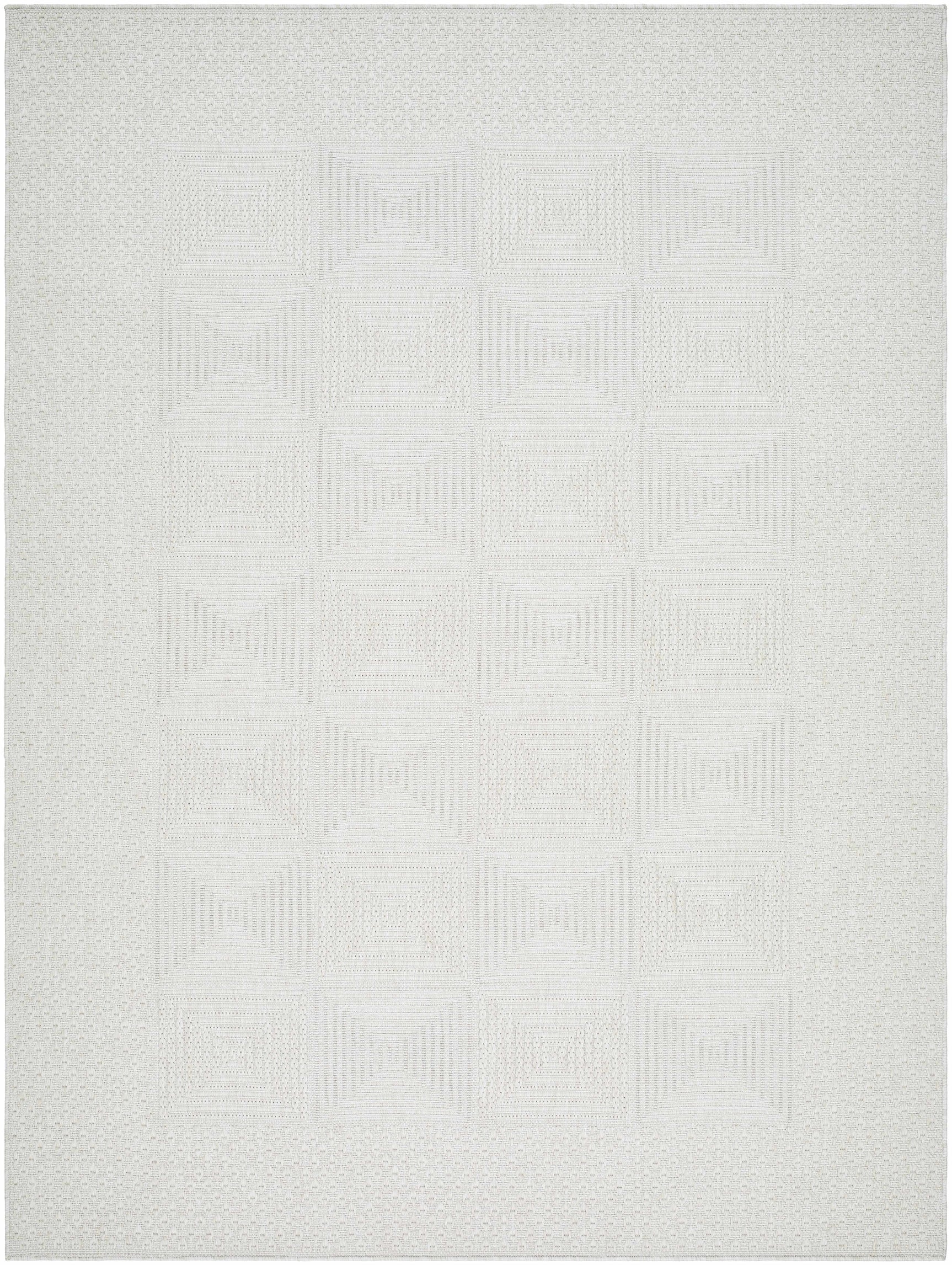 Anabia White Outdoor Area Rug - Ornate Home