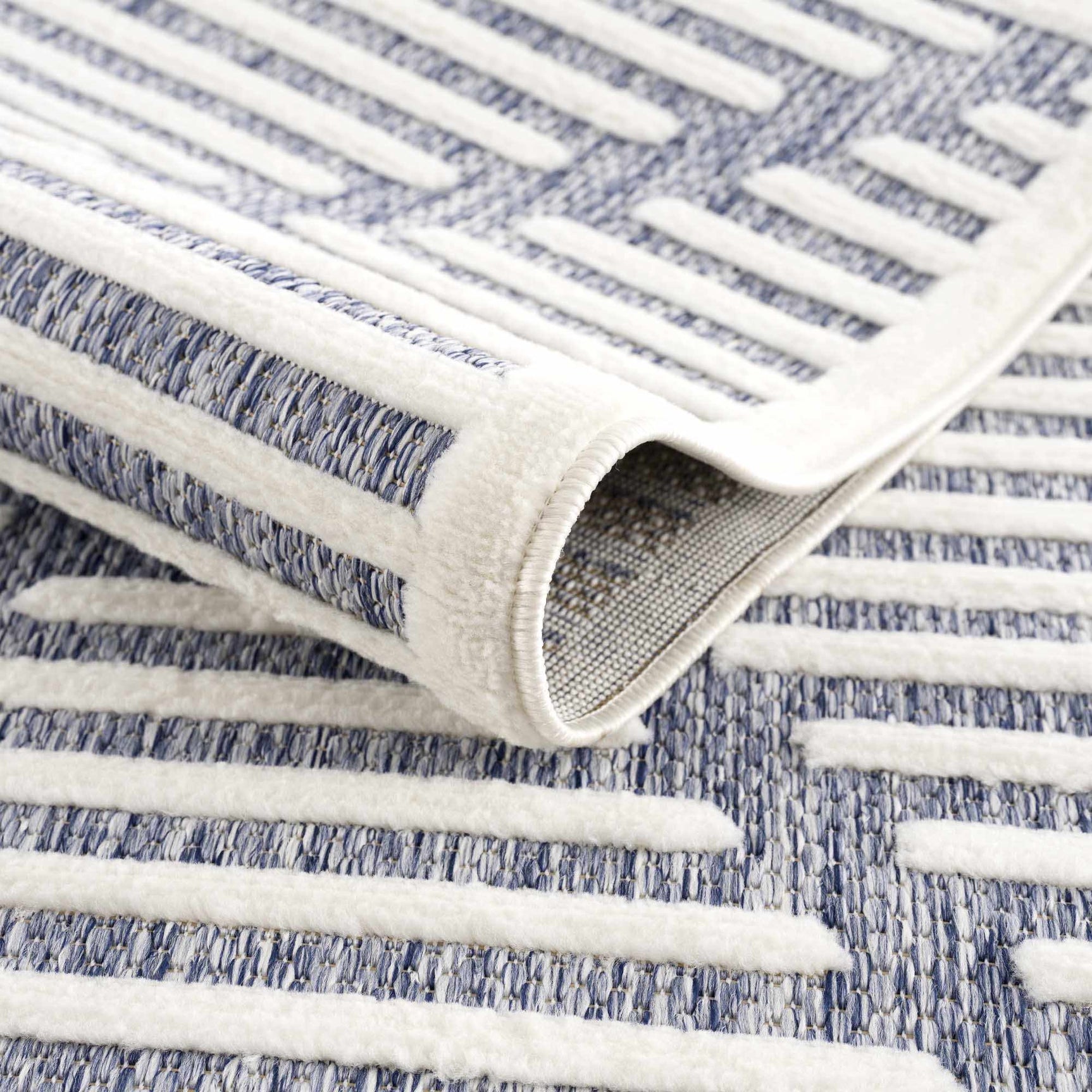 Anah Blue Outdoor Rug - Ornate Home