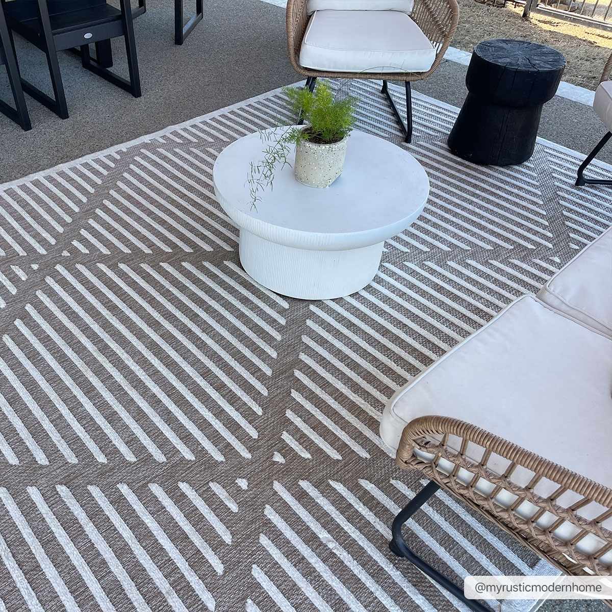 Anah Cream Outdoor Rug - Ornate Home