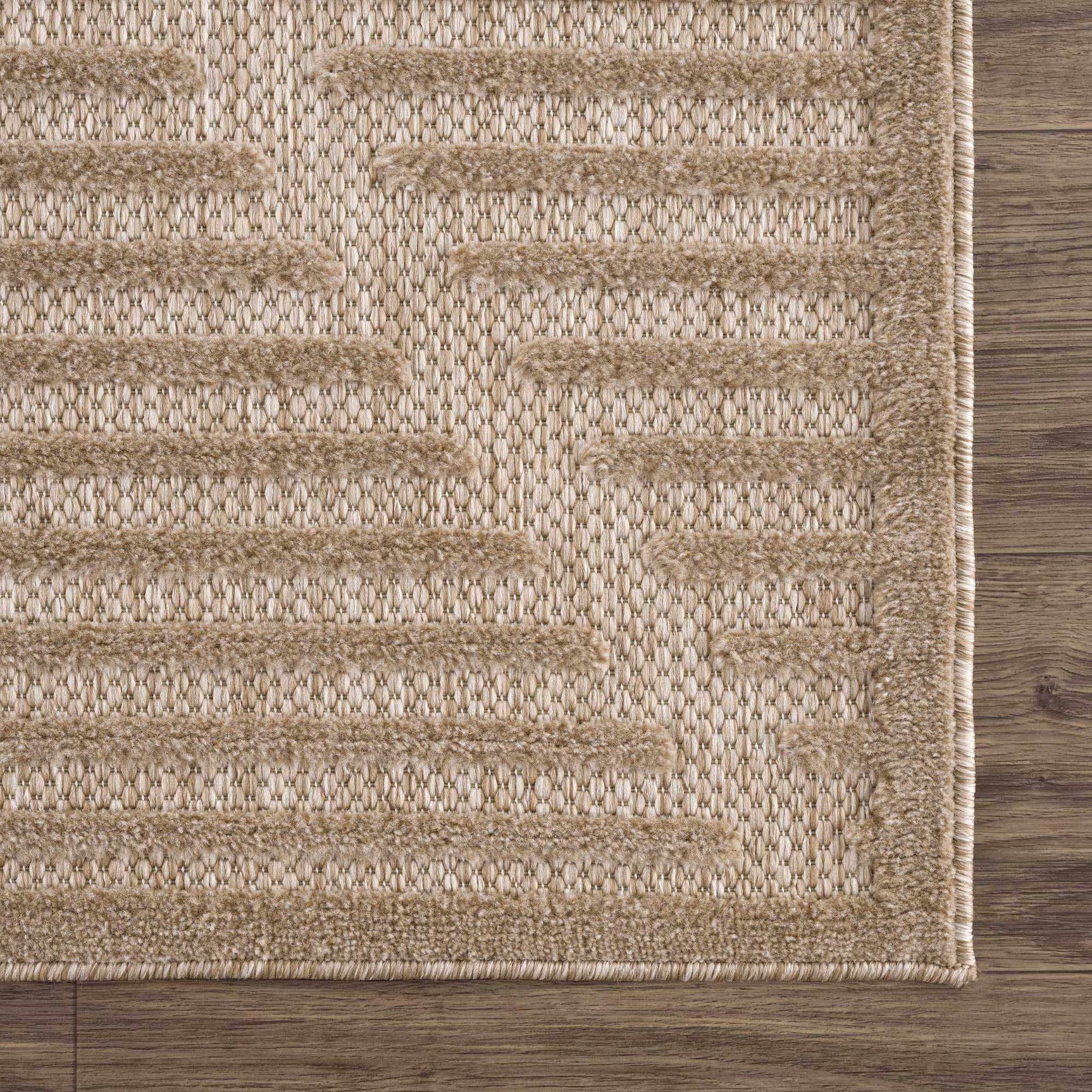 Anah Tan Outdoor Rug - Clearance - Ornate Home
