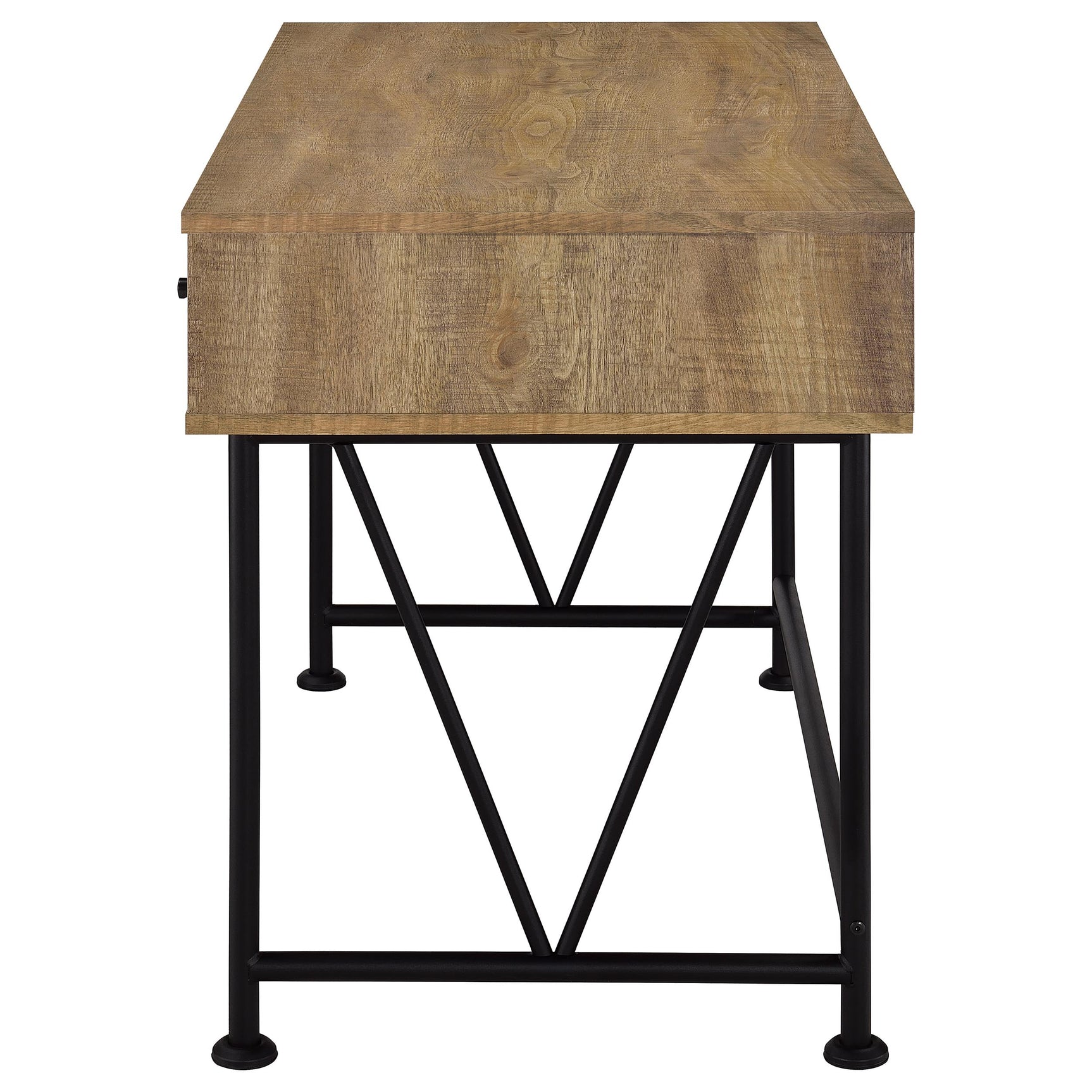 Analiese Mango 47-inch 3-drawer Writing Desk - Ornate Home