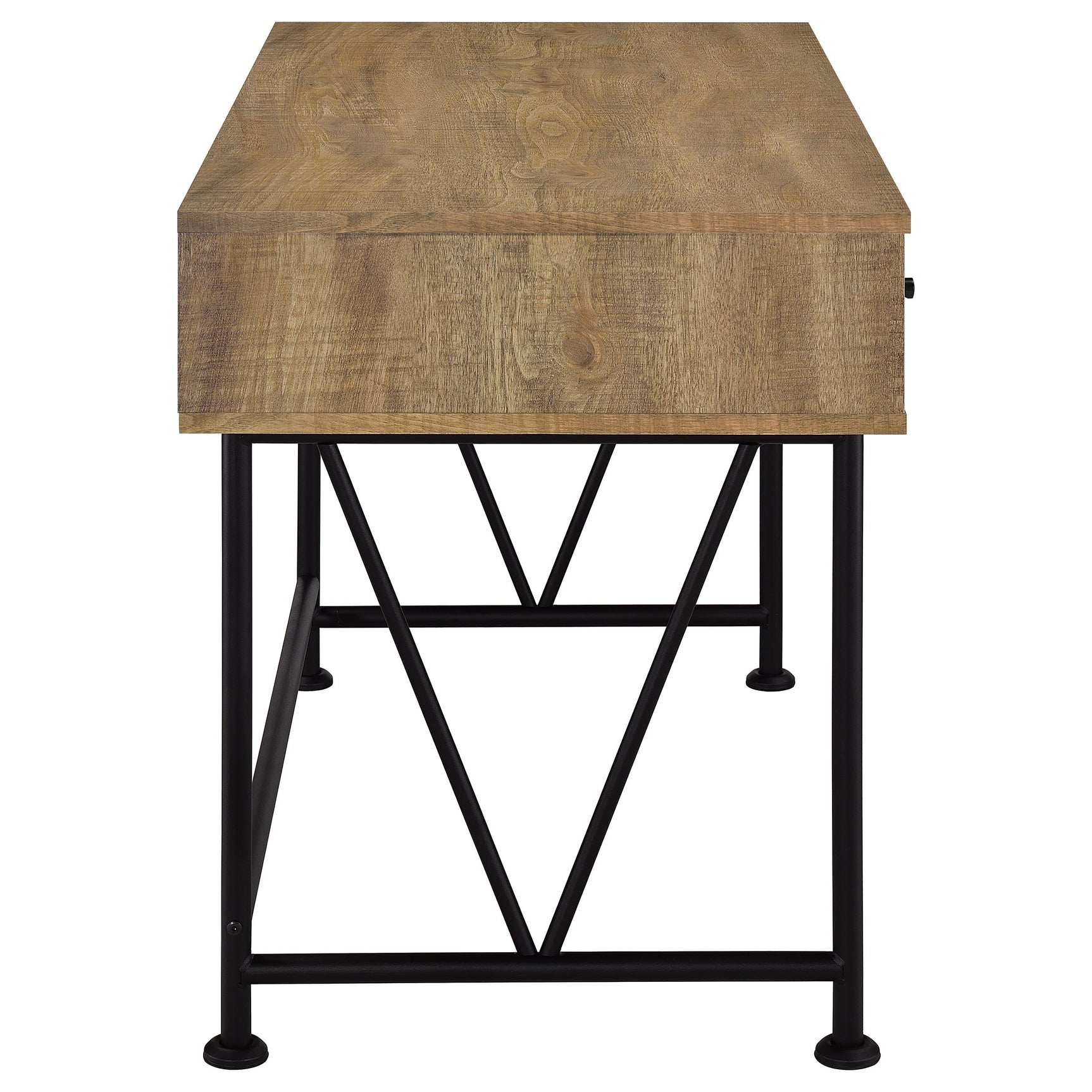 Analiese Mango 47-inch 3-drawer Writing Desk - Ornate Home