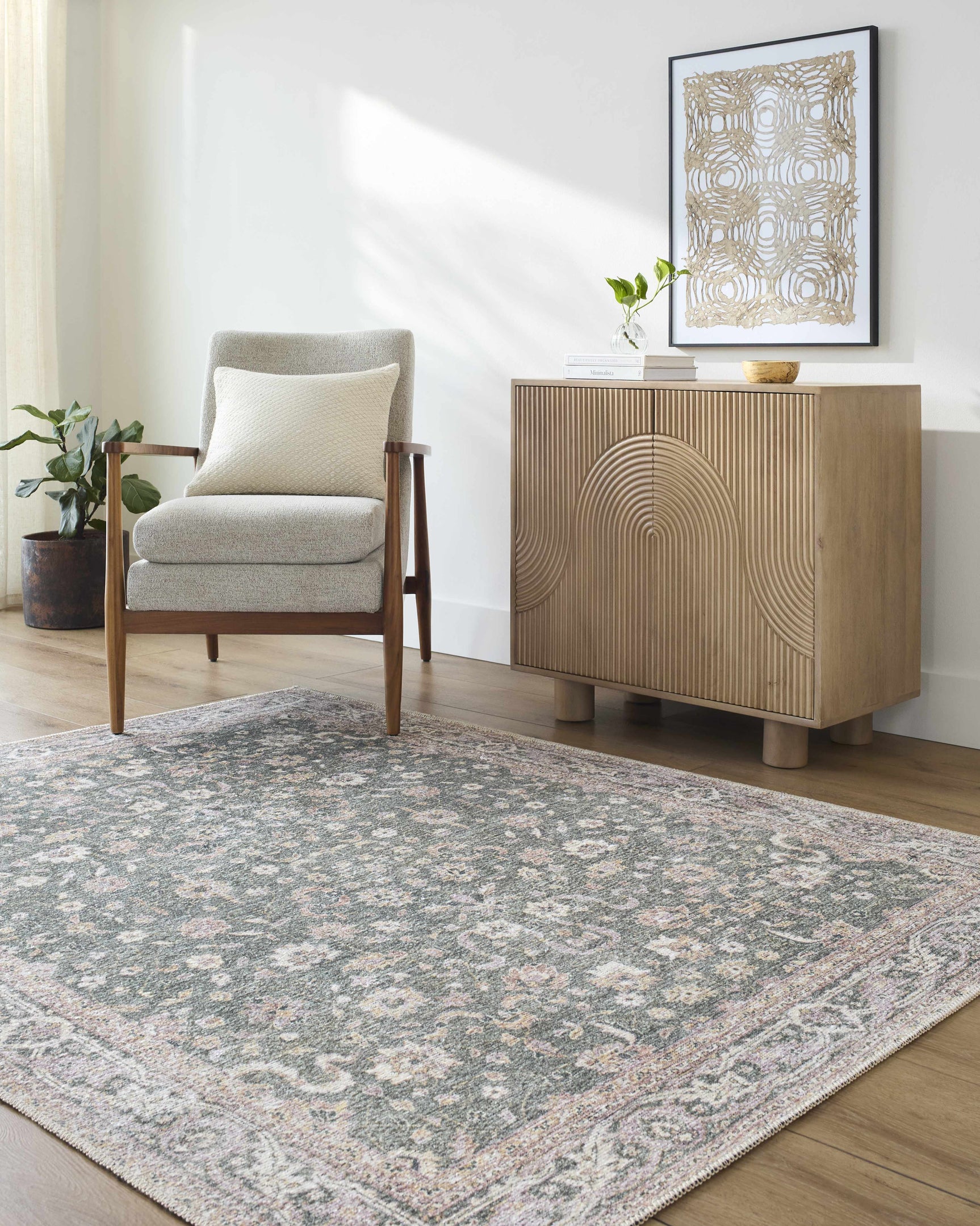 Anando Washable Area Rug - Ornate Home