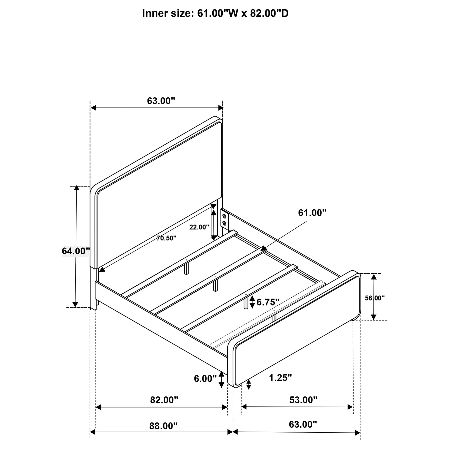 Anastasia Pearl White Queen Upholstered Panel Bed - Ornate Home