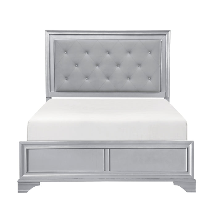 Anatole Silver 4pc Bedroom Set