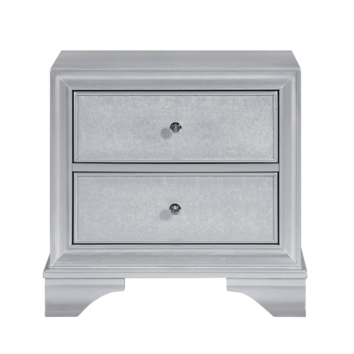 Anatole Silver 5pc Bedroom Set - Ornate Home
