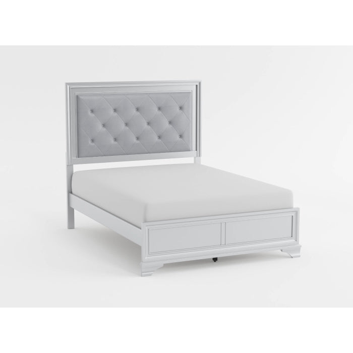 Anatole Silver California King Bed - Ornate Home