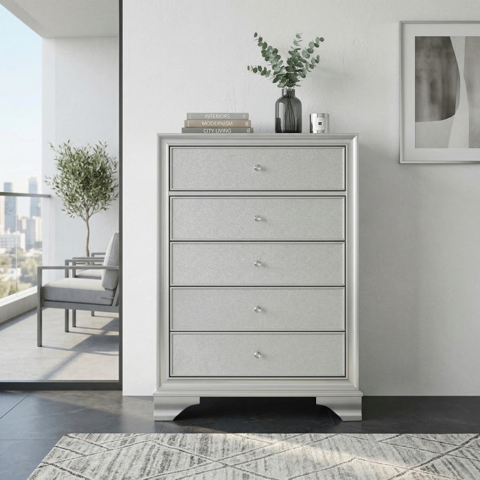 Anatole Silver Chest - Ornate Home