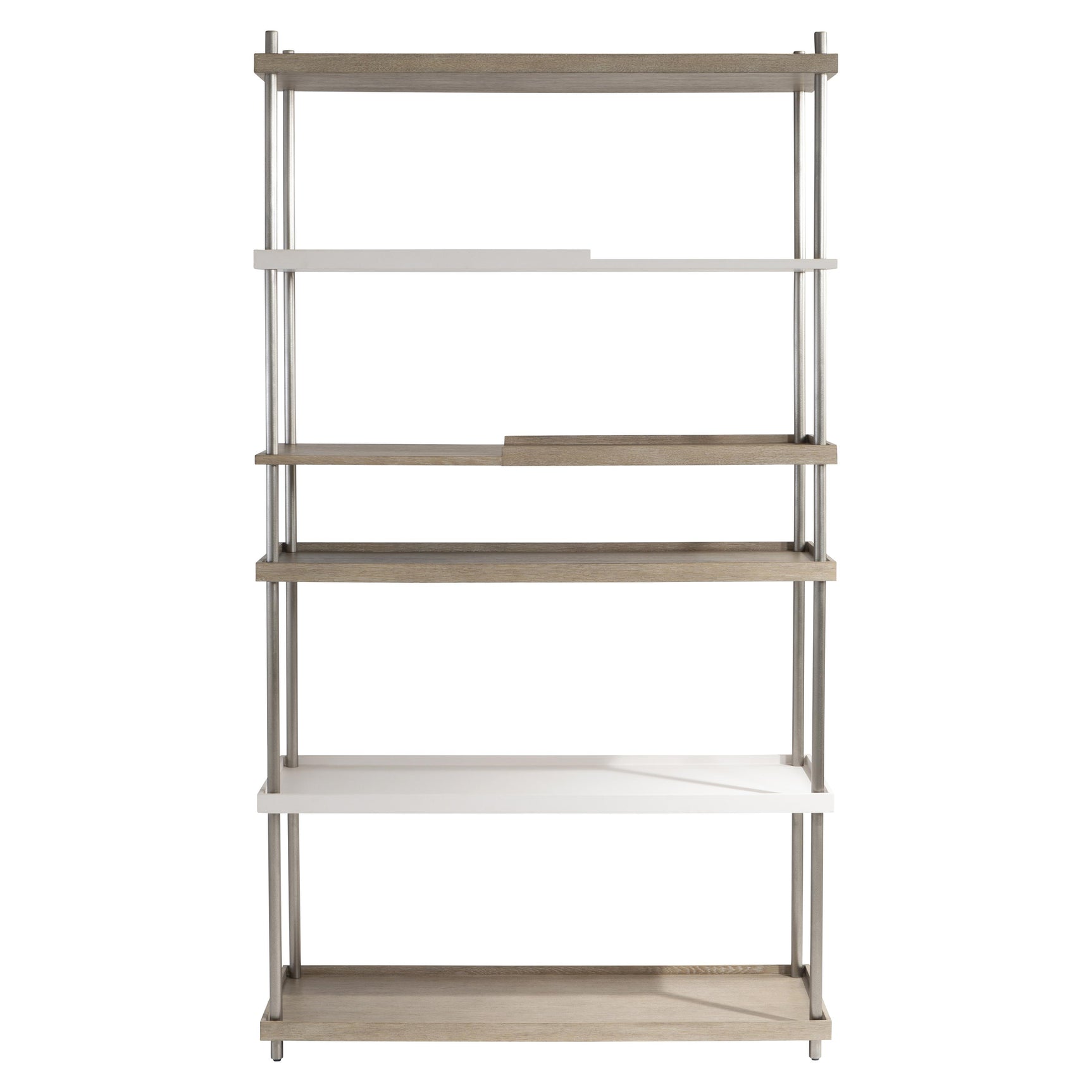 Anax Crema/Graphite/Sandbar Etagere - Ornate Home