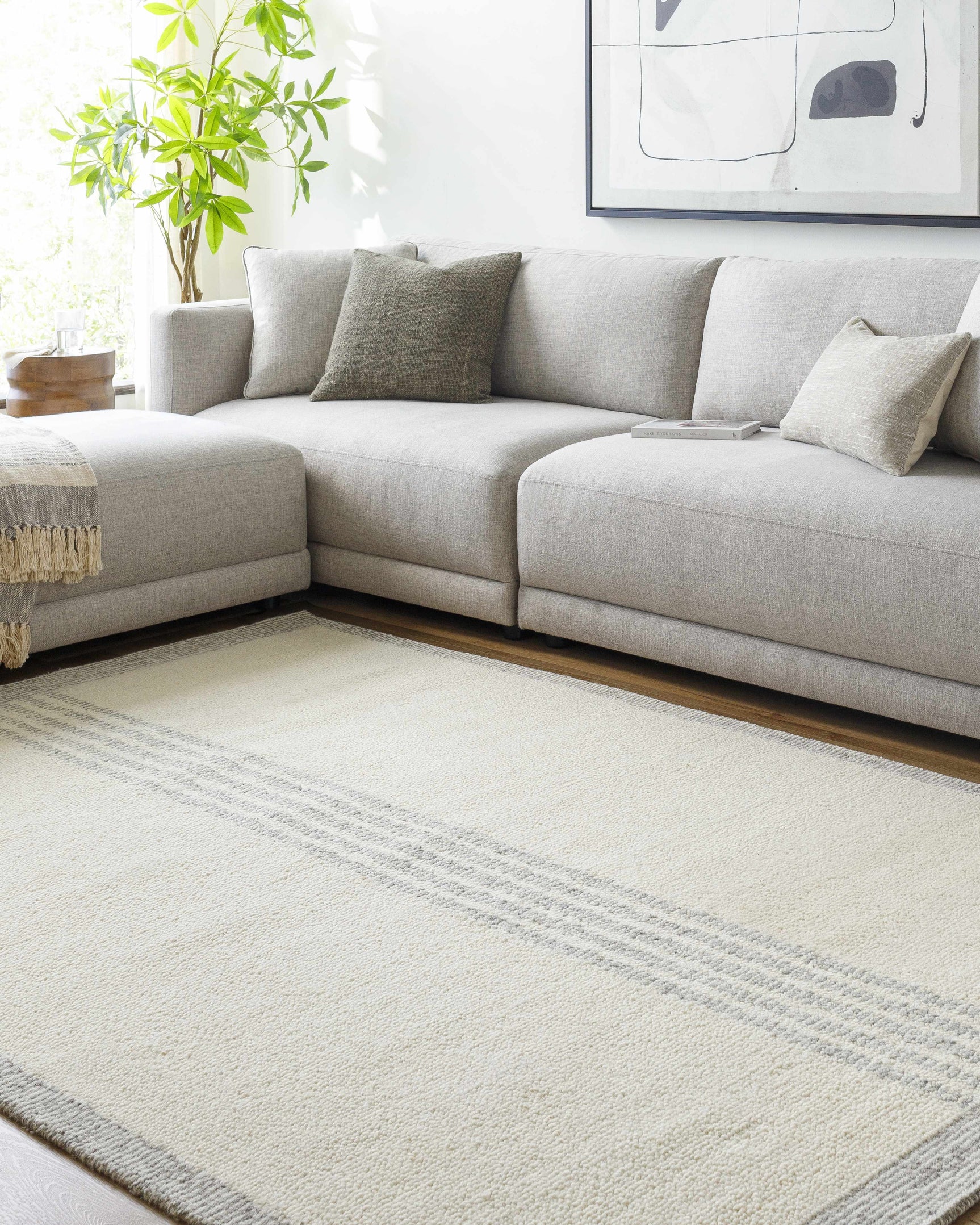 Ande Cream Area Rug - Clearance - Ornate Home
