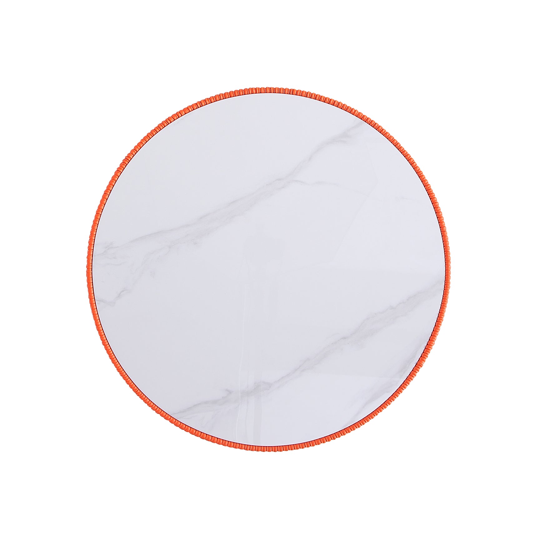 Anderson Coffee Table and End Table 1.0 in Orange (set of 2) - Ornate Home