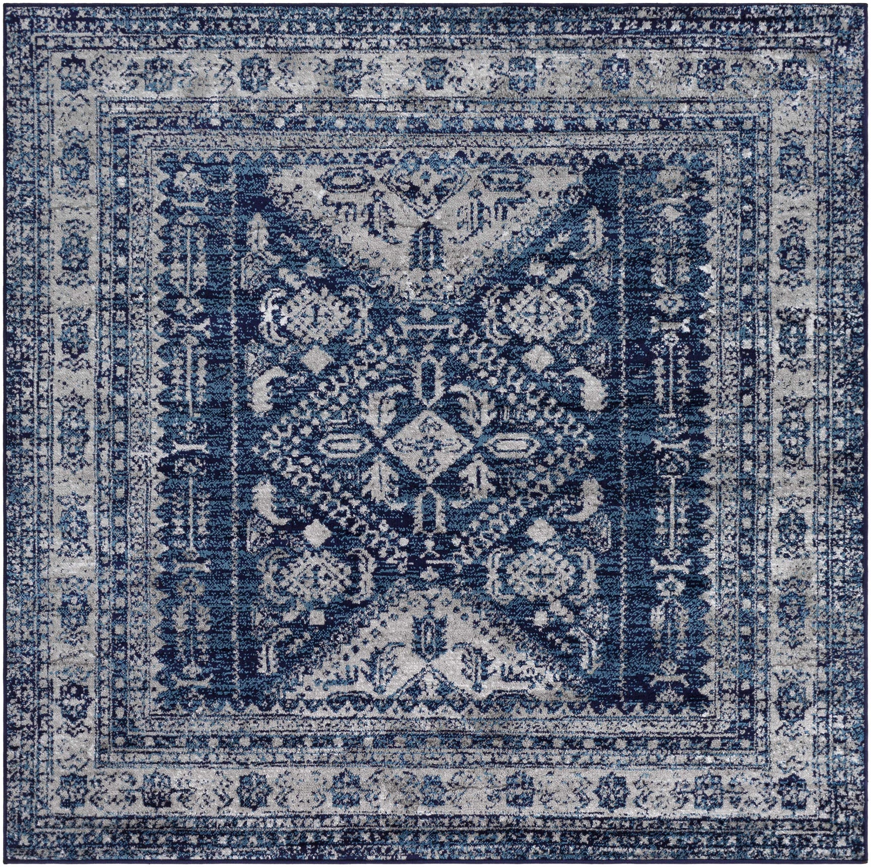 Andes Blue Area Rug - Ornate Home