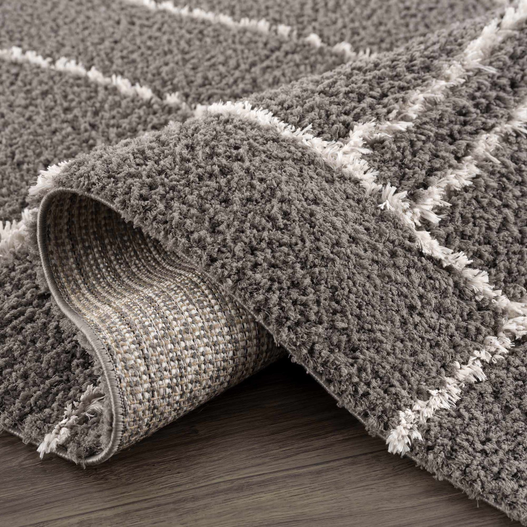 Andia Charcoal Area Rug - Clearance - Ornate Home