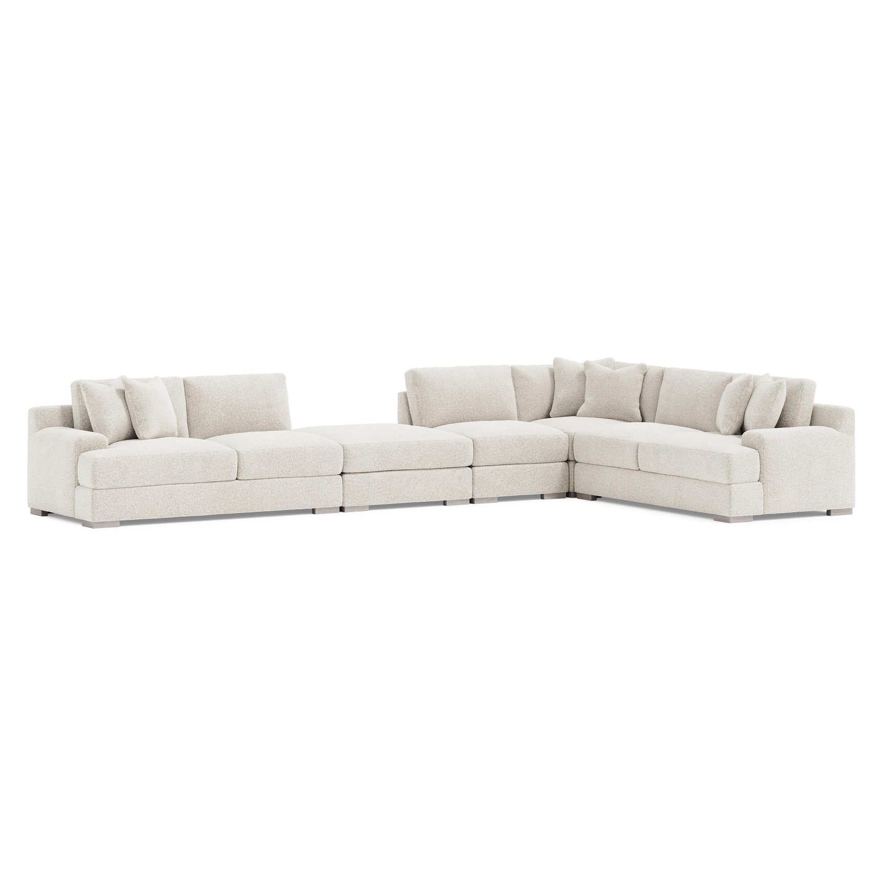 Andie Greige Sectional - Ornate Home
