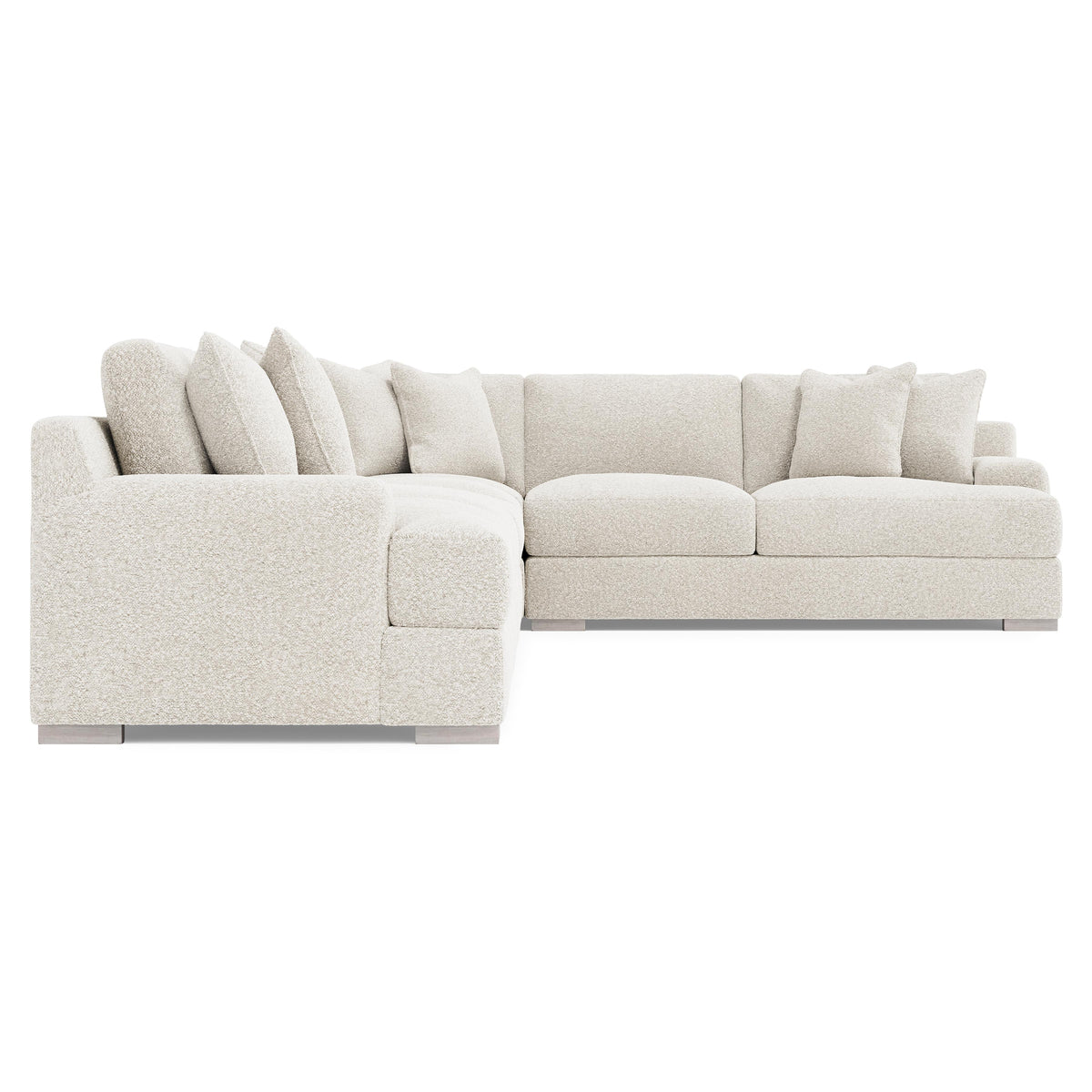 Andie Greige Sectional - Ornate Home