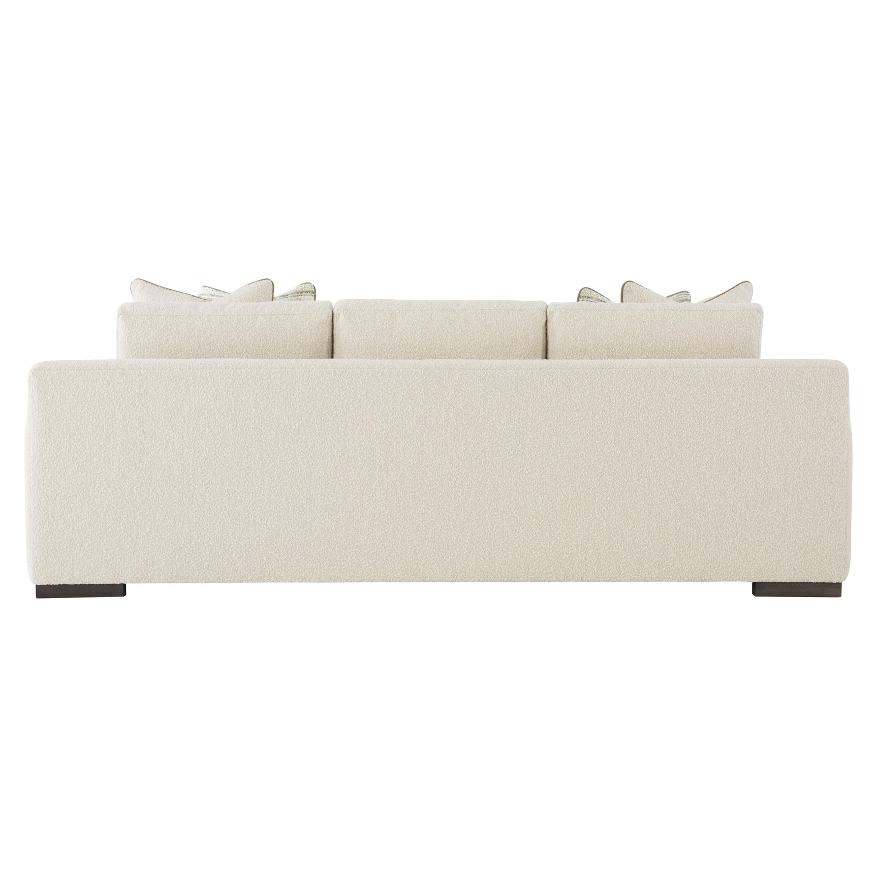 Andie White/Cream Fabric Sofa - Ornate Home