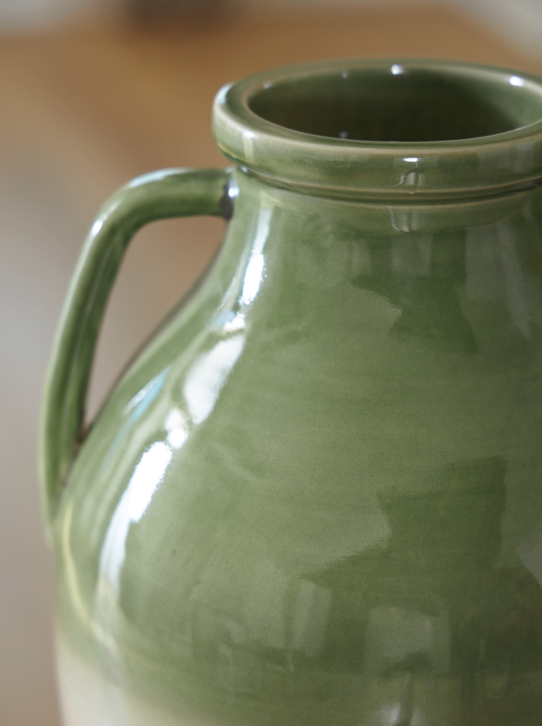 Andorbury Green/Beige Vase - Ornate Home