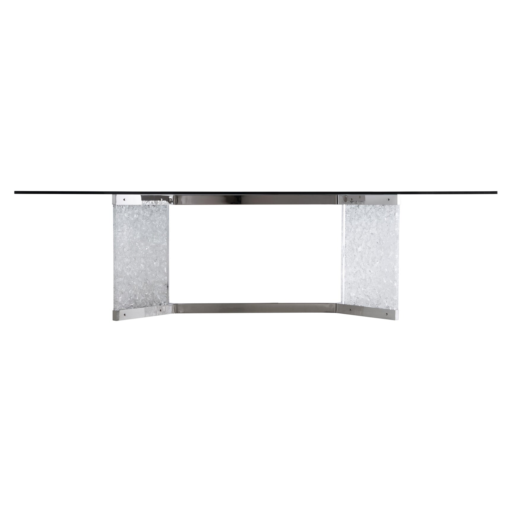 Andorra Gray/Blue Dining Table - Ornate Home