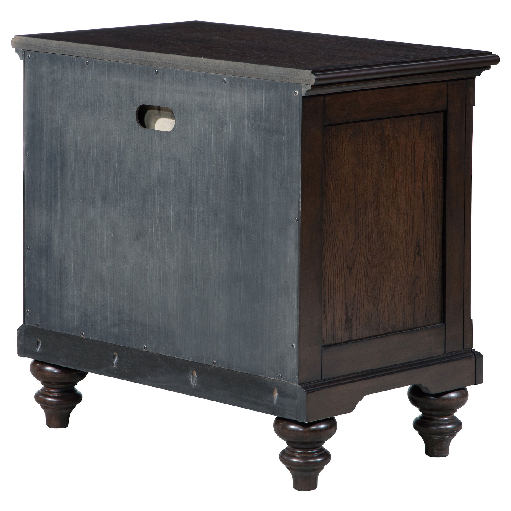 Andover Dark Oak Nightstand - Ornate Home