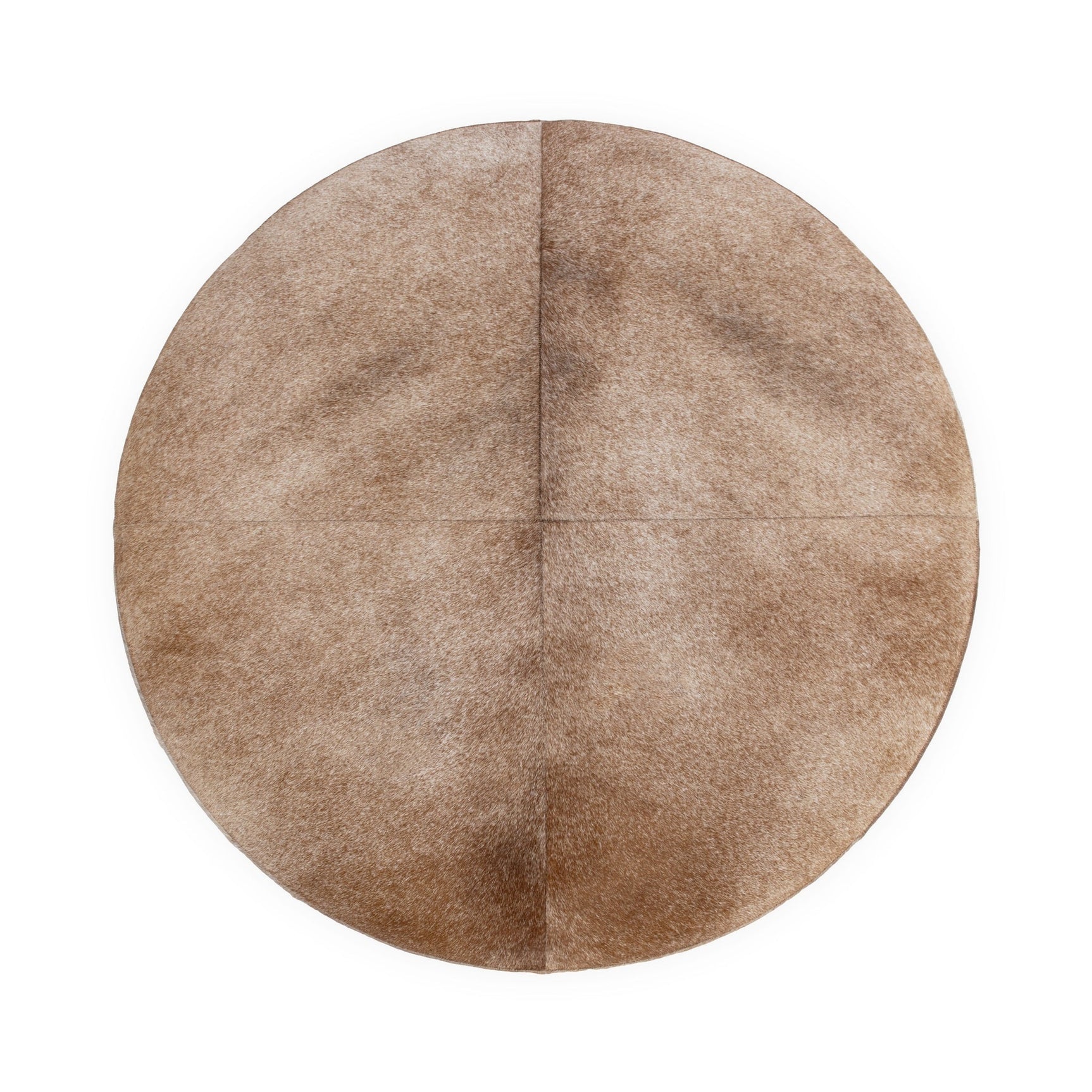 Andre Canyon Dust Round Ottoman - Ornate Home