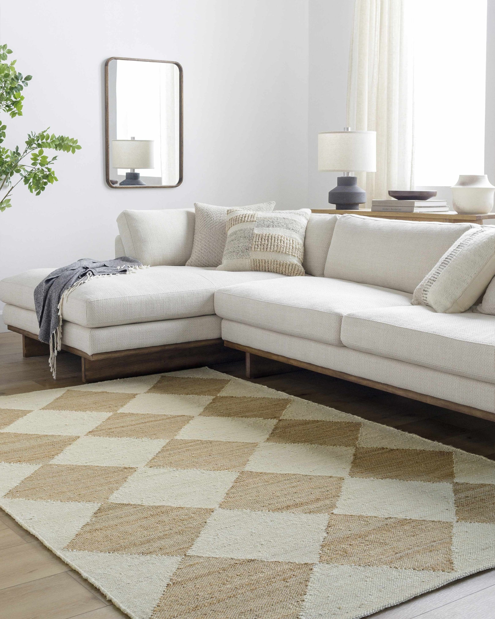 Andrin Beige Area Rug - Clearance - Ornate Home