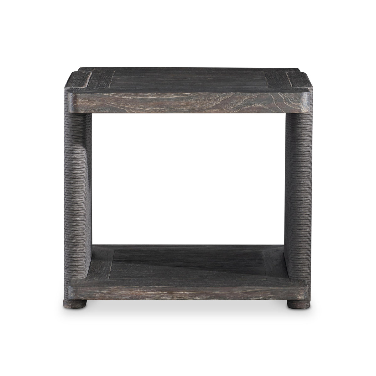 Andros Smoked Truffle Outdoor Outdoor Side Table - Ornate Home