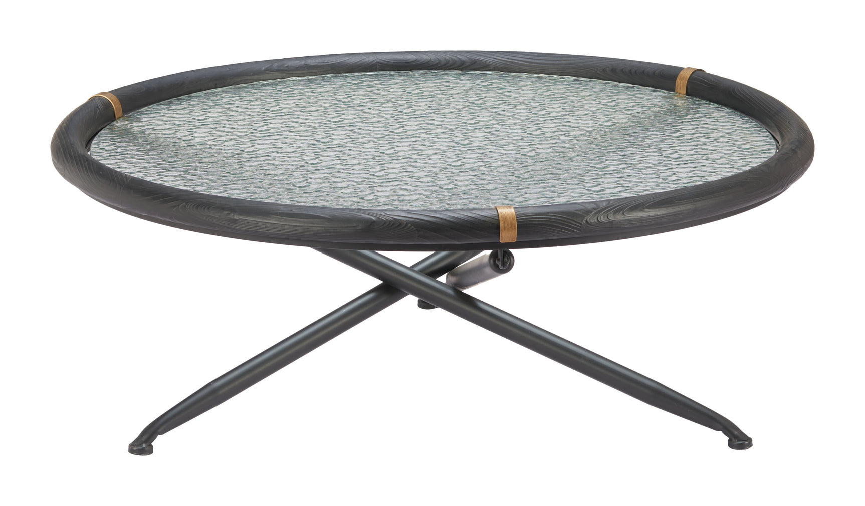 Aneis Black Coffee Table - Ornate Home