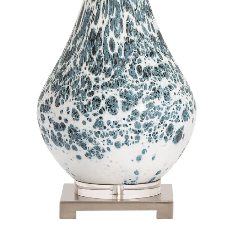 Anel Blue Table Lamp (Set of 2) - Ornate Home