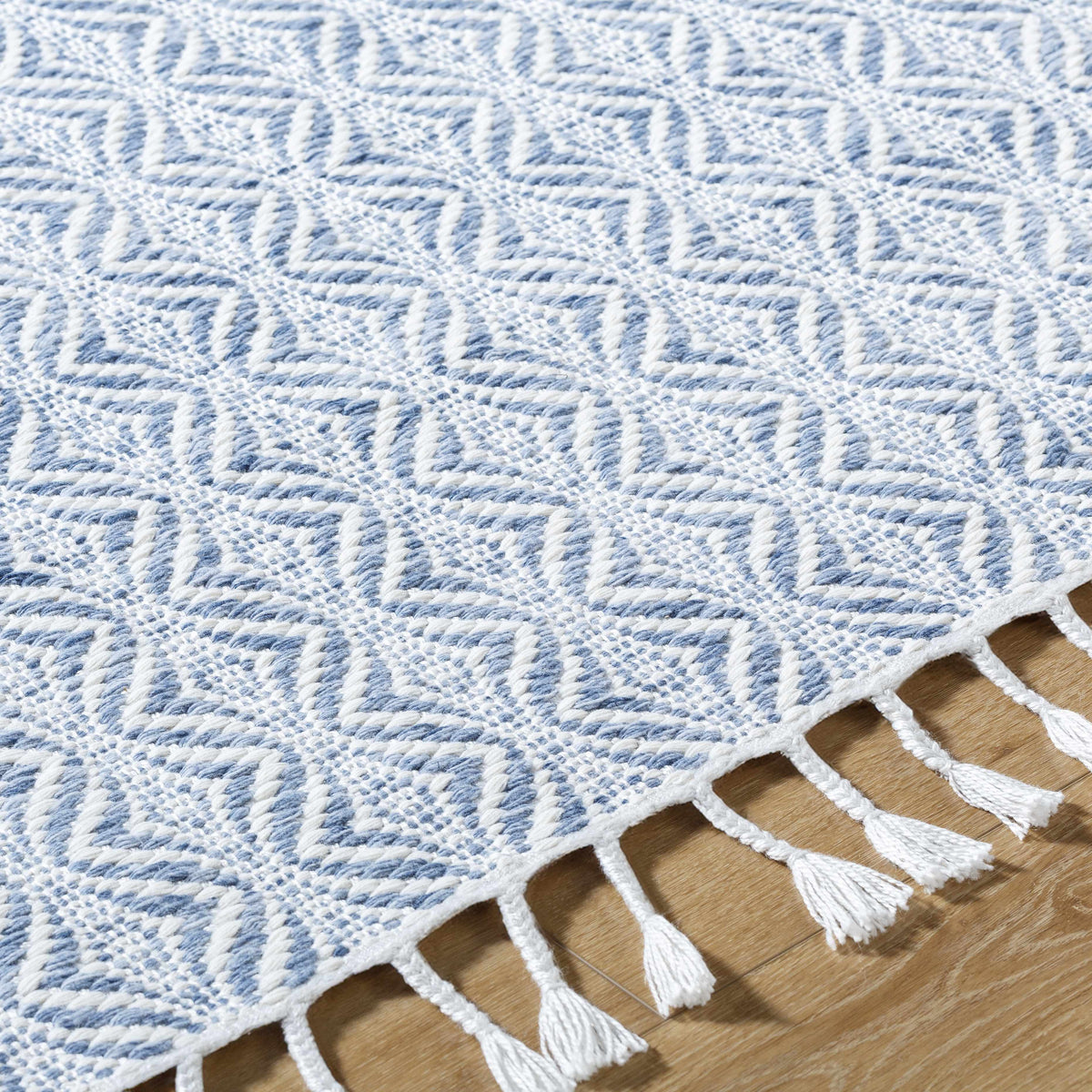 Anelia Sky Blue Area Rug - Clearance - Ornate Home