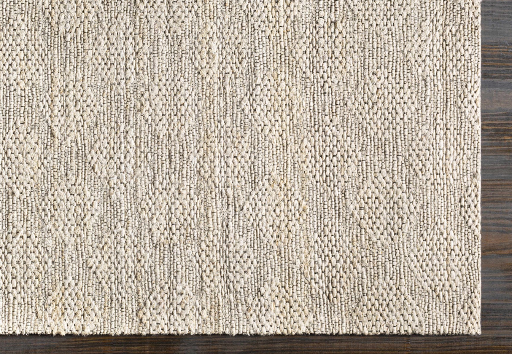 Angaston Beige Hand-Woven Jute Rug - Ornate Home