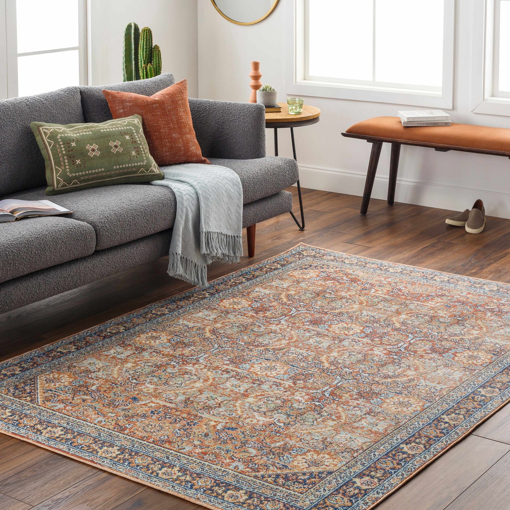 Ania Outdoor Area Rug - Clearance - Ornate Home