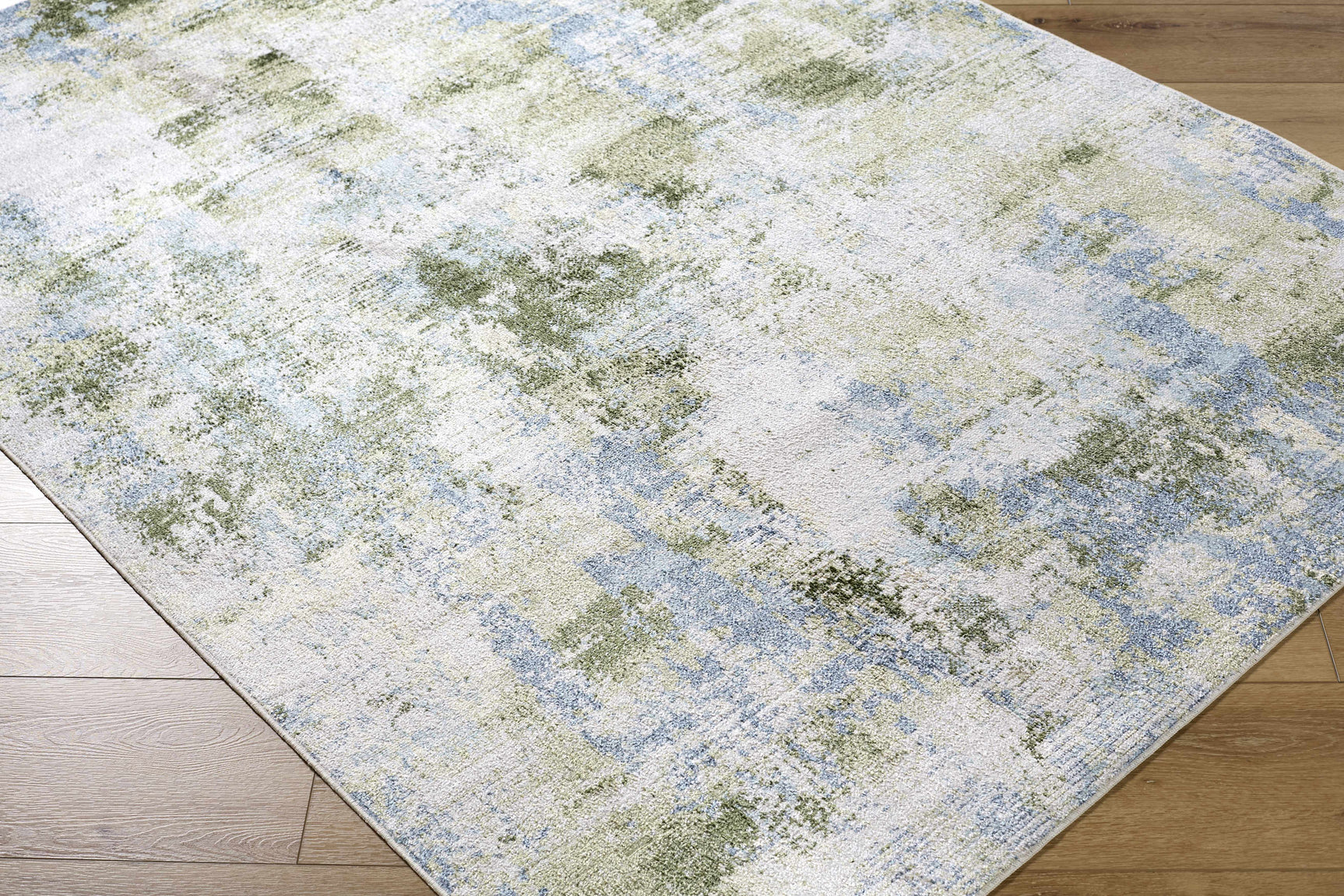 Anitra Green Washable Area Rug - Ornate Home
