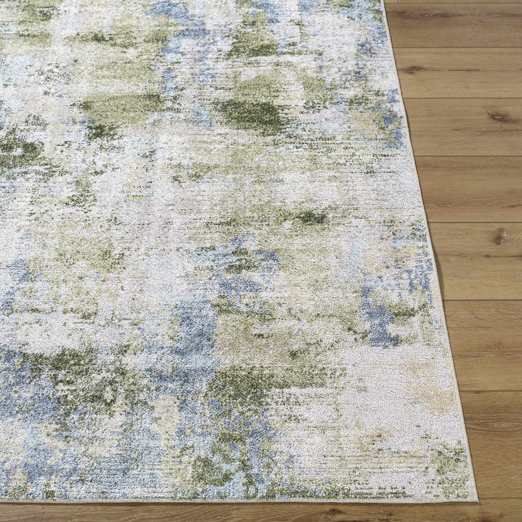 Anitra Green Washable Area Rug - Ornate Home