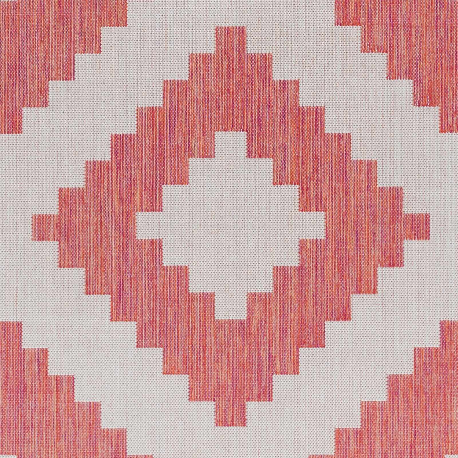 Anke Orange Outdoor Area Rug - Clearance - Ornate Home