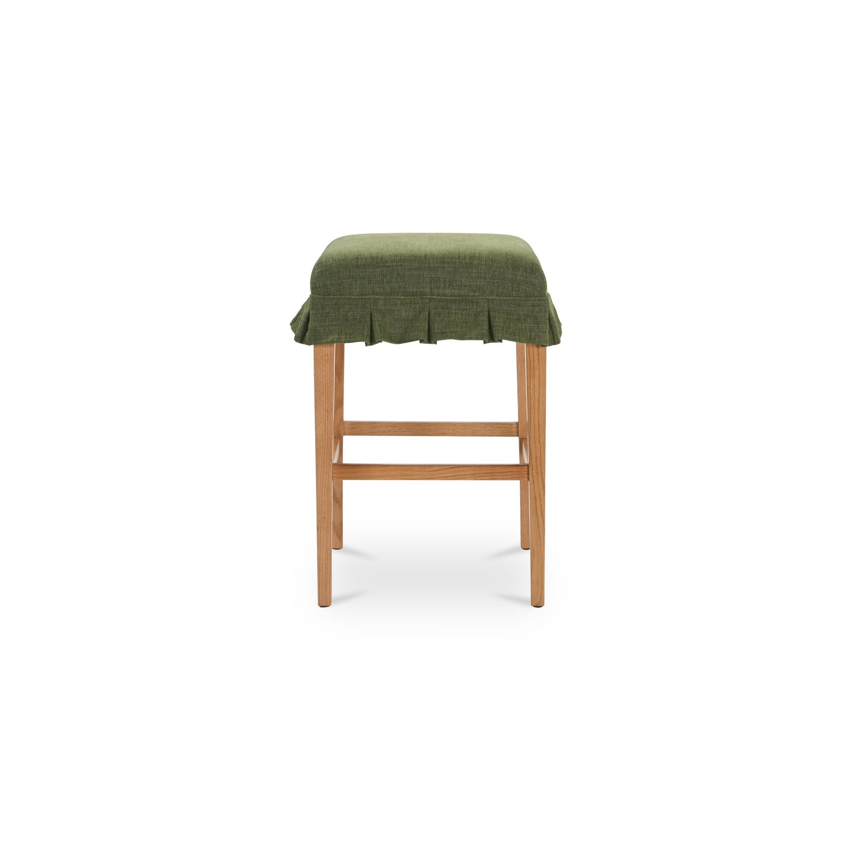 Anna Green/Walnut Counter Stool - Ornate Home